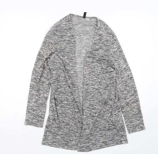 H&M Womens Grey   Cardigan Jumper Size M