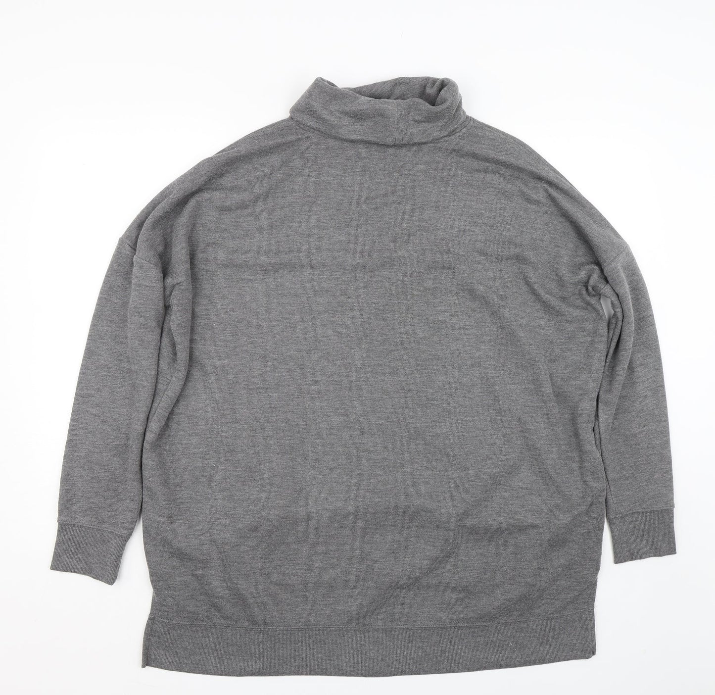 Matalan Womens Grey   Pullover Sweatshirt Size M