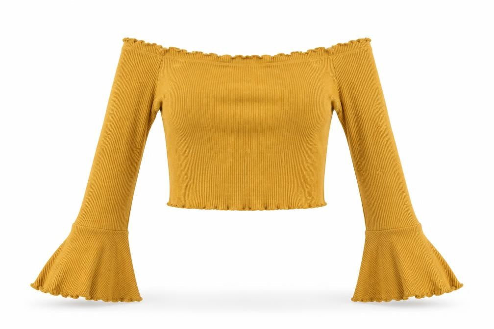 Better be Womens Yellow   Cropped T-Shirt Size S