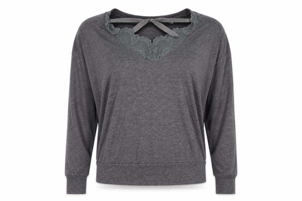 New Look Womens Grey   Basic T-Shirt Size 12