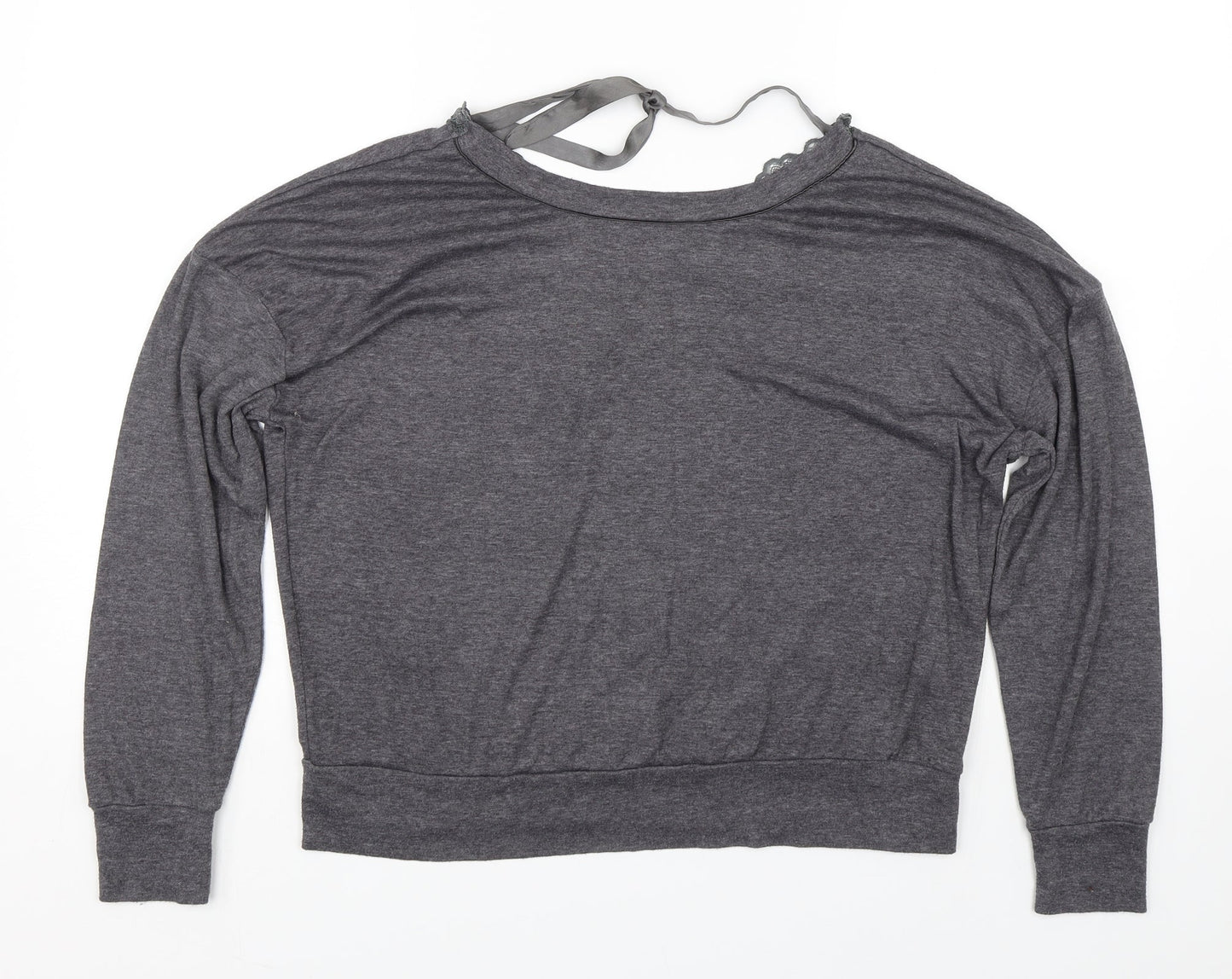 New Look Womens Grey   Basic T-Shirt Size 12