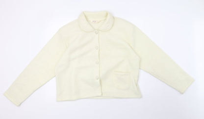 Preloved EWM Womens White   Jacket  Size 20 - Front