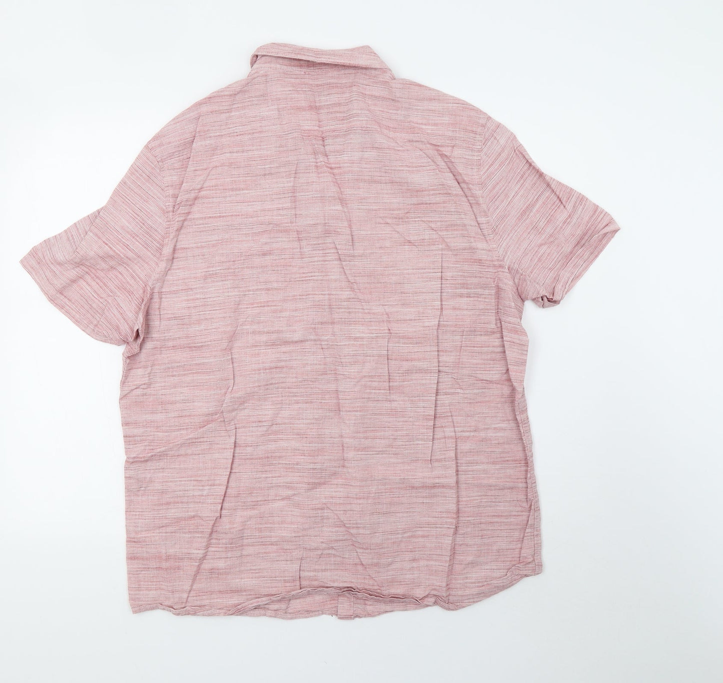 George Mens Red    Button-Up Size L  - 44inch