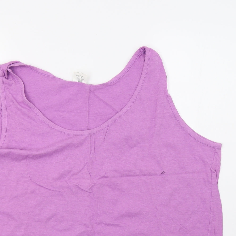 Preworn Womens Purple   Basic Tank Size XL  - 44inch
