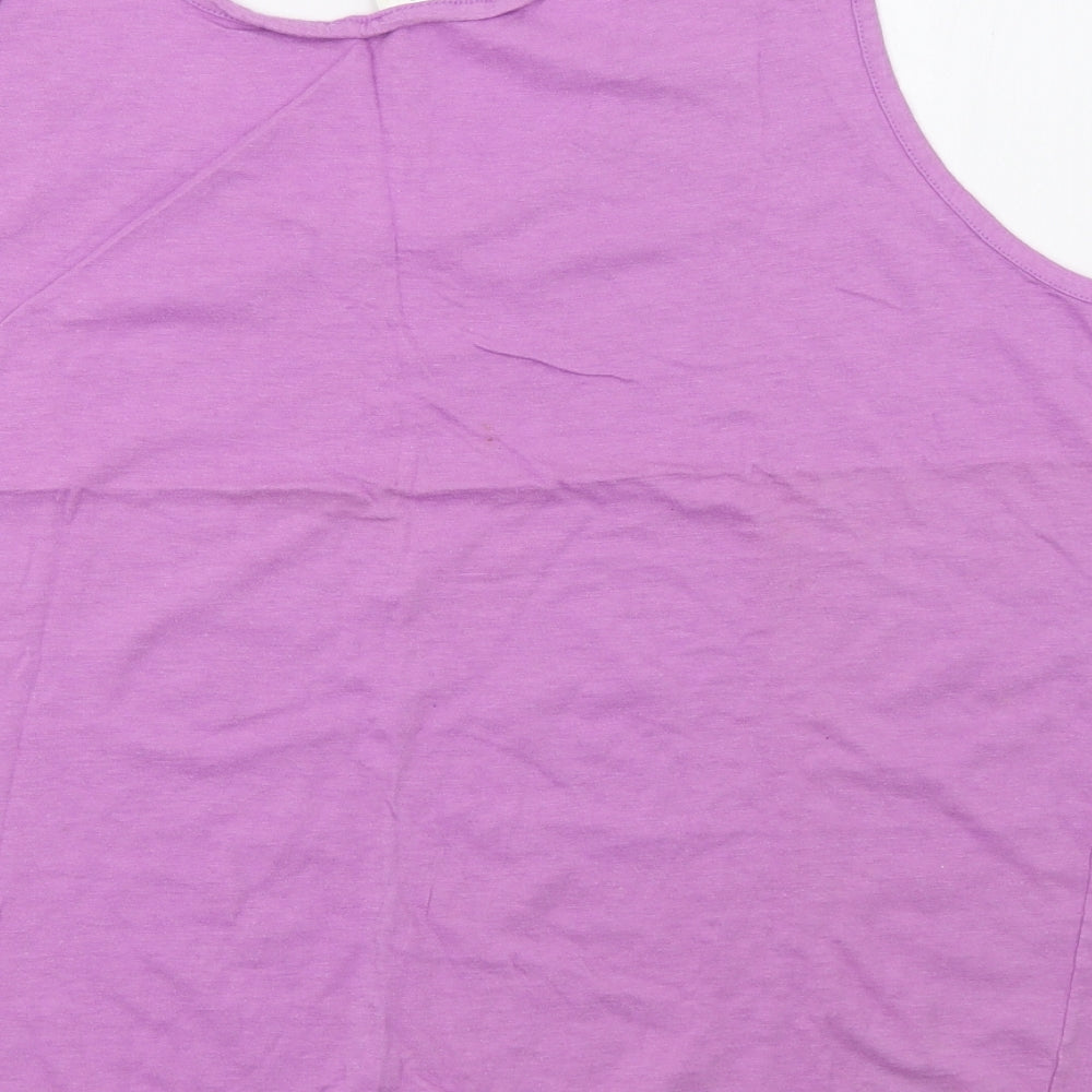 Preworn Womens Purple   Basic Tank Size XL  - 44inch
