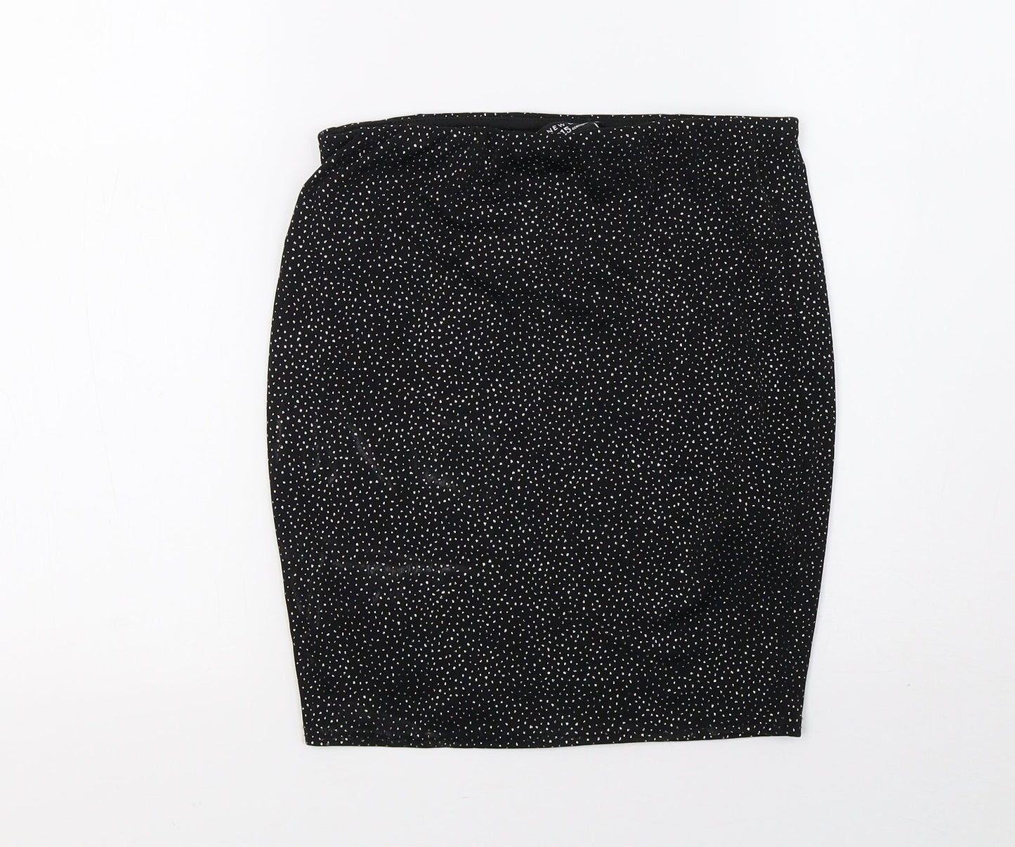 newlook Girls Black   A-Line Skirt Size 12-13 Years