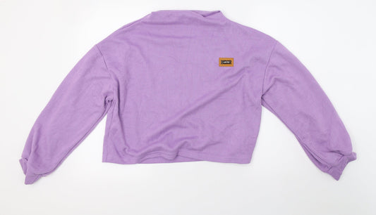 SheIn Womens Purple   Cape Sweatshirt Size L  - 42 chest