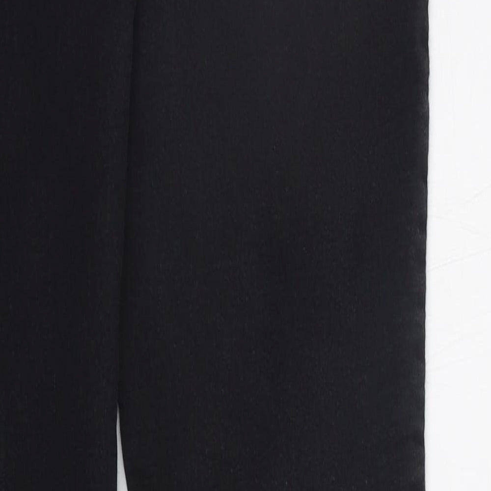 Papaya Womens Black   Jegging Trousers Size 8 L25 in