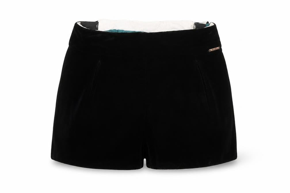 Marks & Spencer Girls Black   Cut-Off Shorts Size 6-7 Years