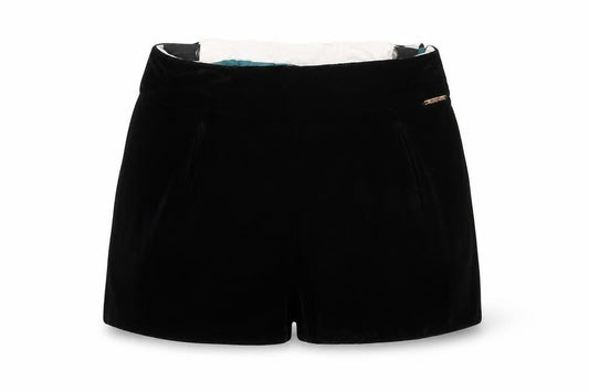 Marks & Spencer Girls Black   Cut-Off Shorts Size 6-7 Years