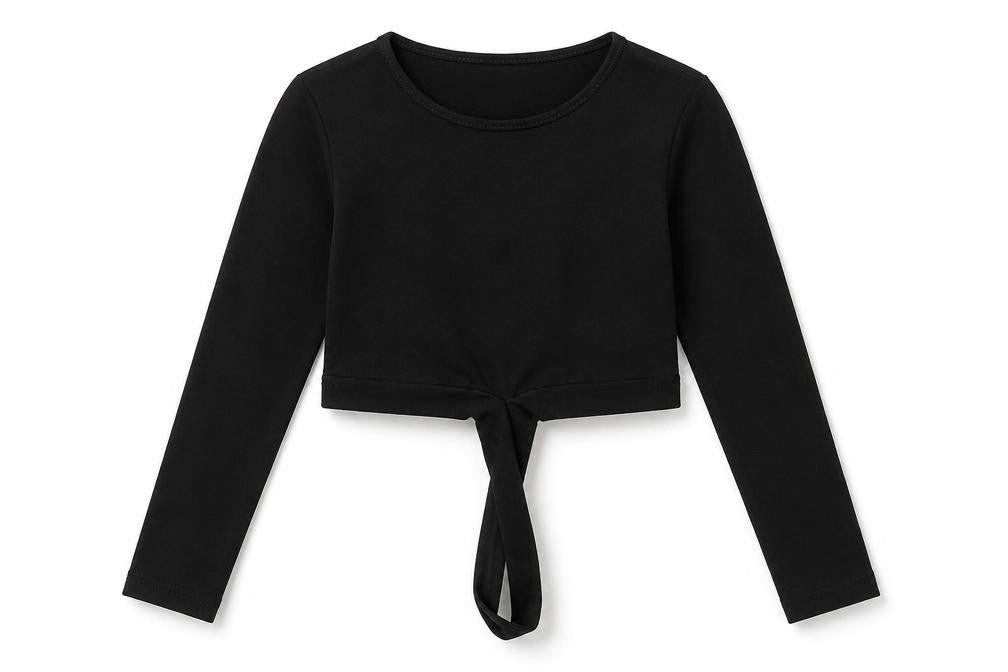 SheIn Girls Black   Basic T-Shirt Size 9-10 Years