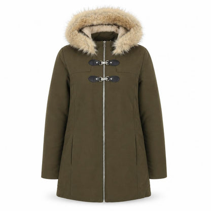 Primark Womens Green   Quilted Coat Size 2XS