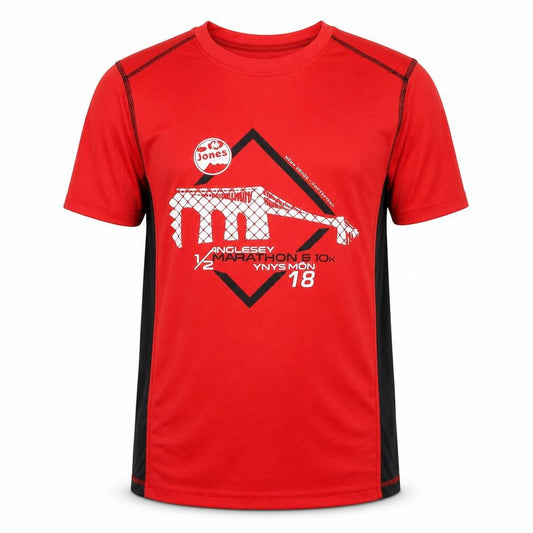 Titan Sports Mens Red   Basic T-Shirt Size S