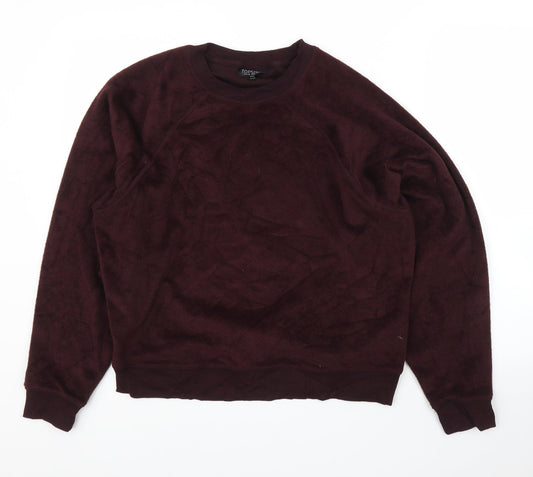 Topshop Womens Purple   Pullover Jumper Size 10
