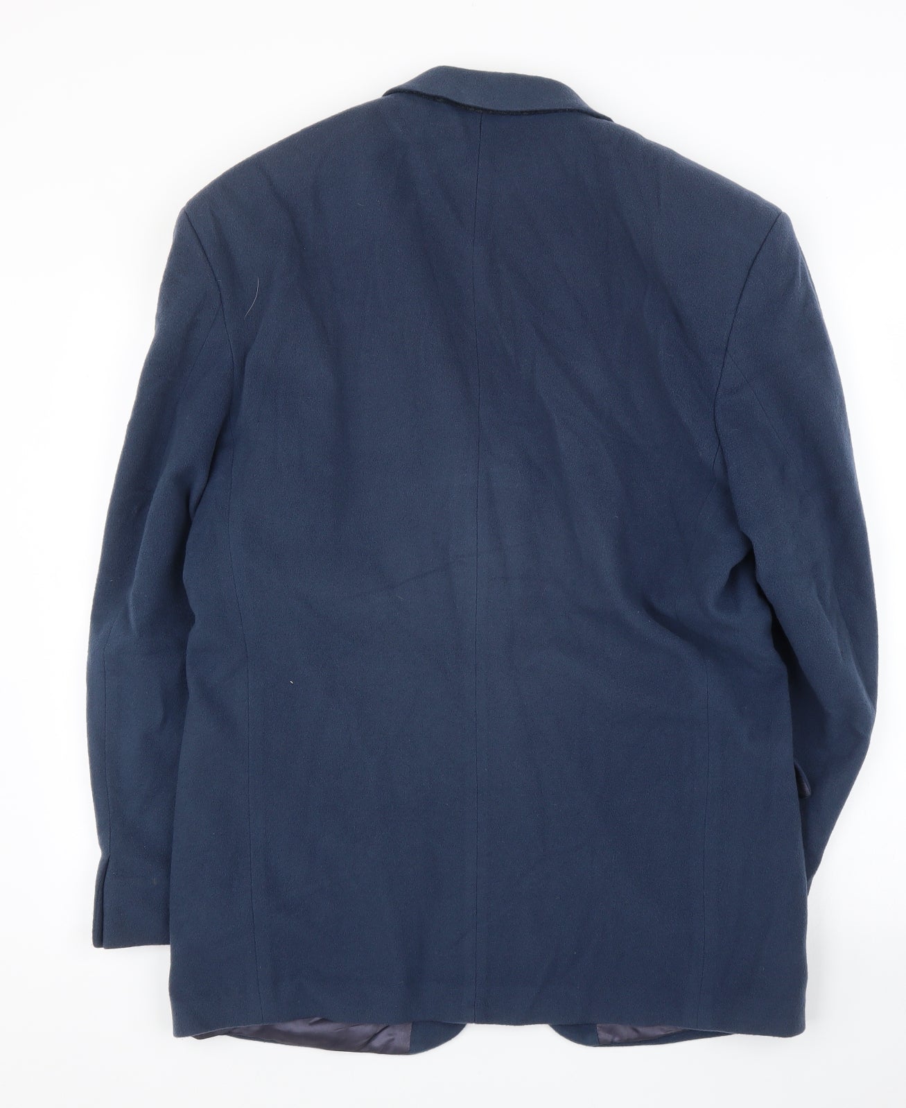 Alexandra Mens Blue  Fleece Jacket Suit Jacket Size 42