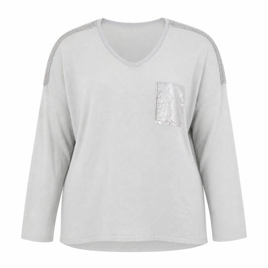 Preworn Womens Grey   Pullover Jumper Size L