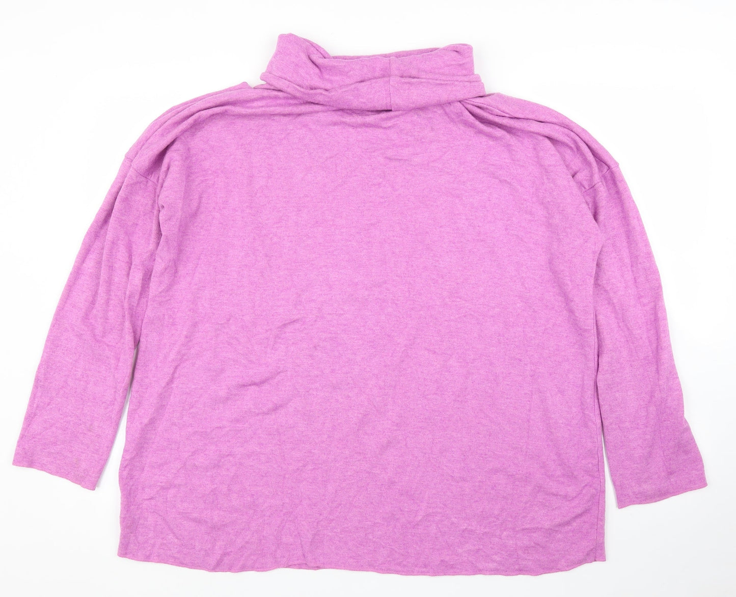 Senzatempo Womens Purple   Pullover Jumper Size 2XL