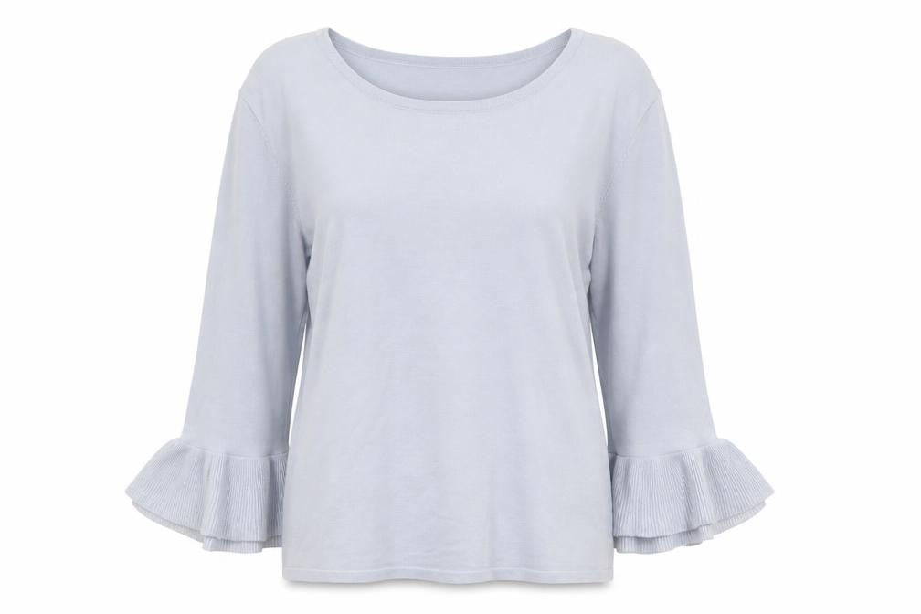 Bassini Womens Blue   Pullover Jumper Size L