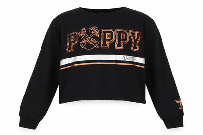 George Girls Black   Pullover Jumper Size 9-10 Years  - Trolls