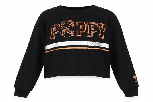 George Girls Black   Pullover Jumper Size 9-10 Years  - Trolls