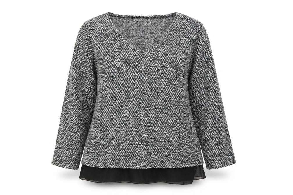 Peacocks Womens Grey   Pullover Jumper Size XL
