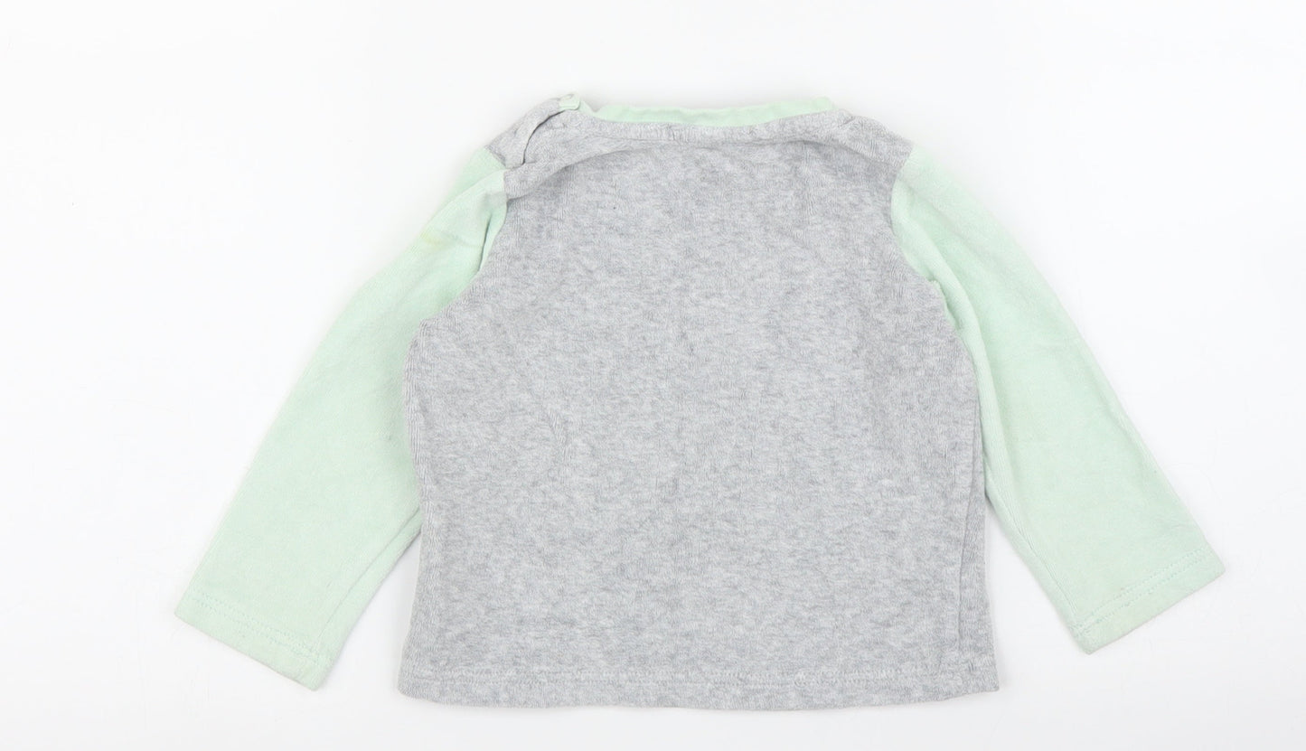 Lupilu Girls Grey   Pullover Jumper Size 12-18 Months