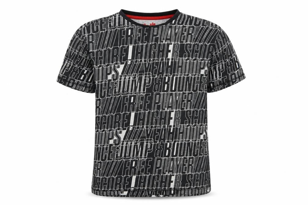 F&F Boys Black   Basic T-Shirt Size 9-10 Years