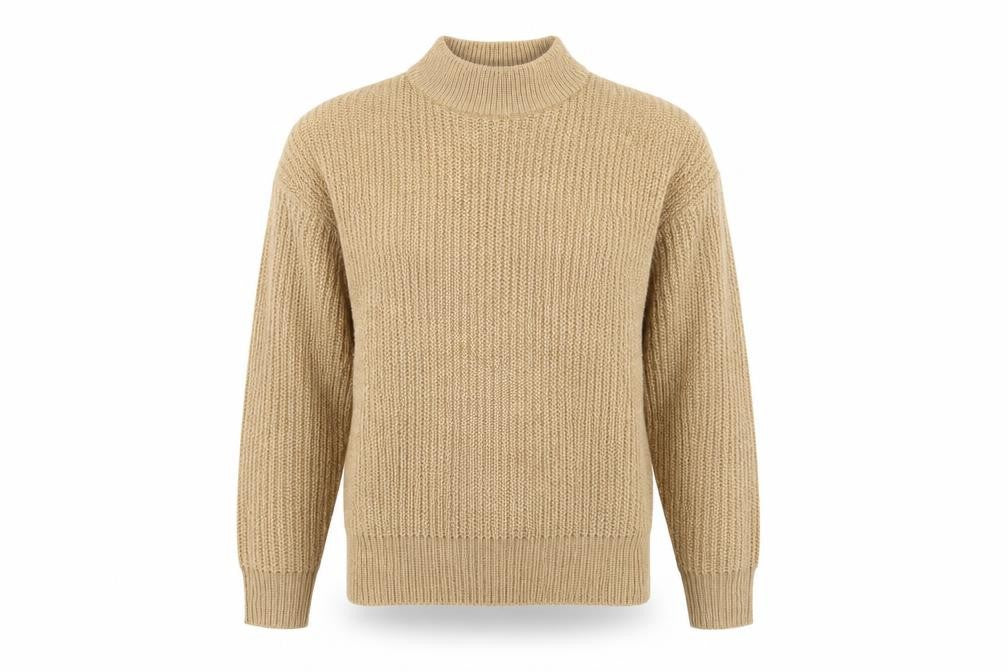 Brave Soul Womens Beige   Pullover Jumper Size L