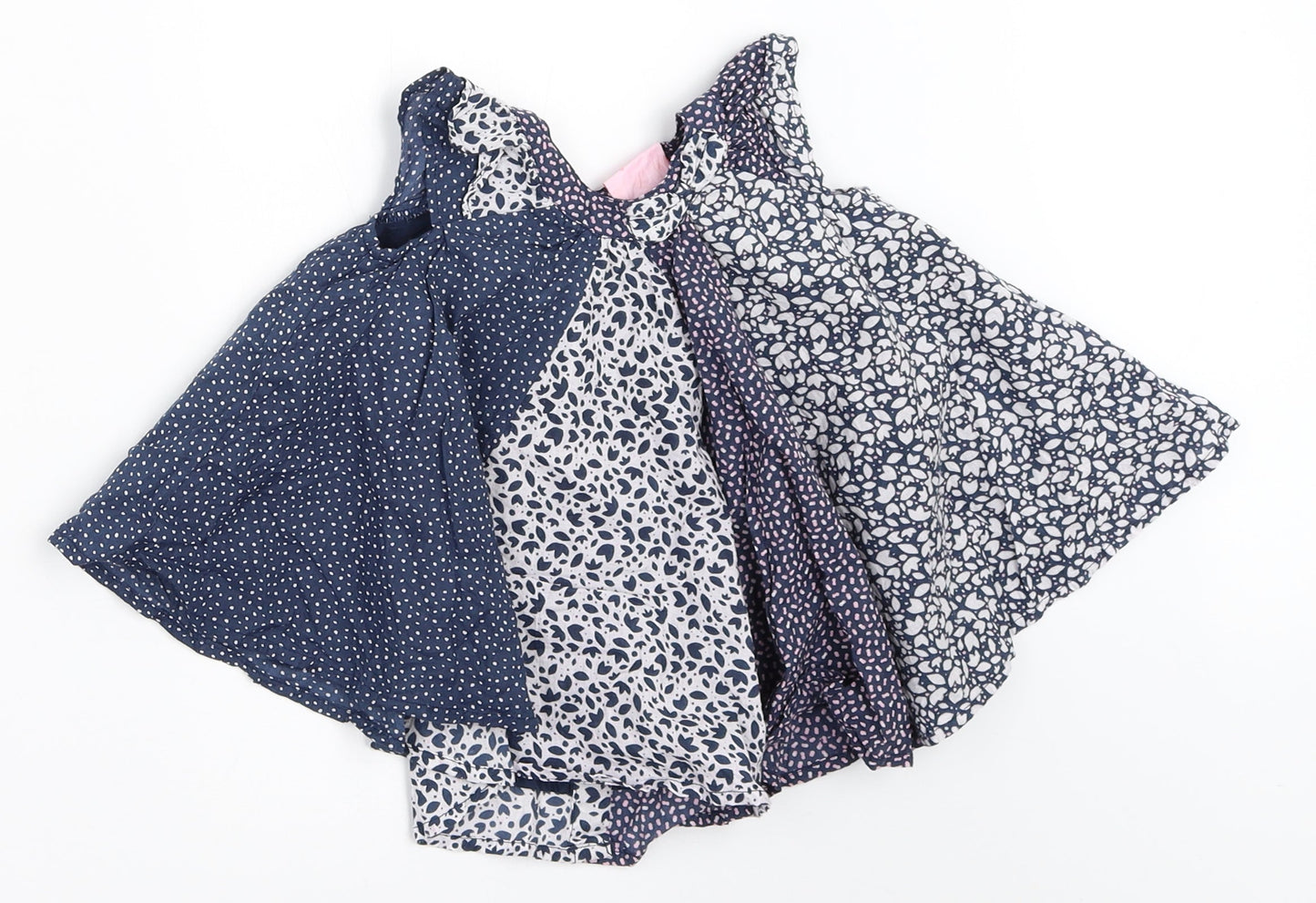Mini Me Girls Blue   Fit & Flare  Size 0-3 Months