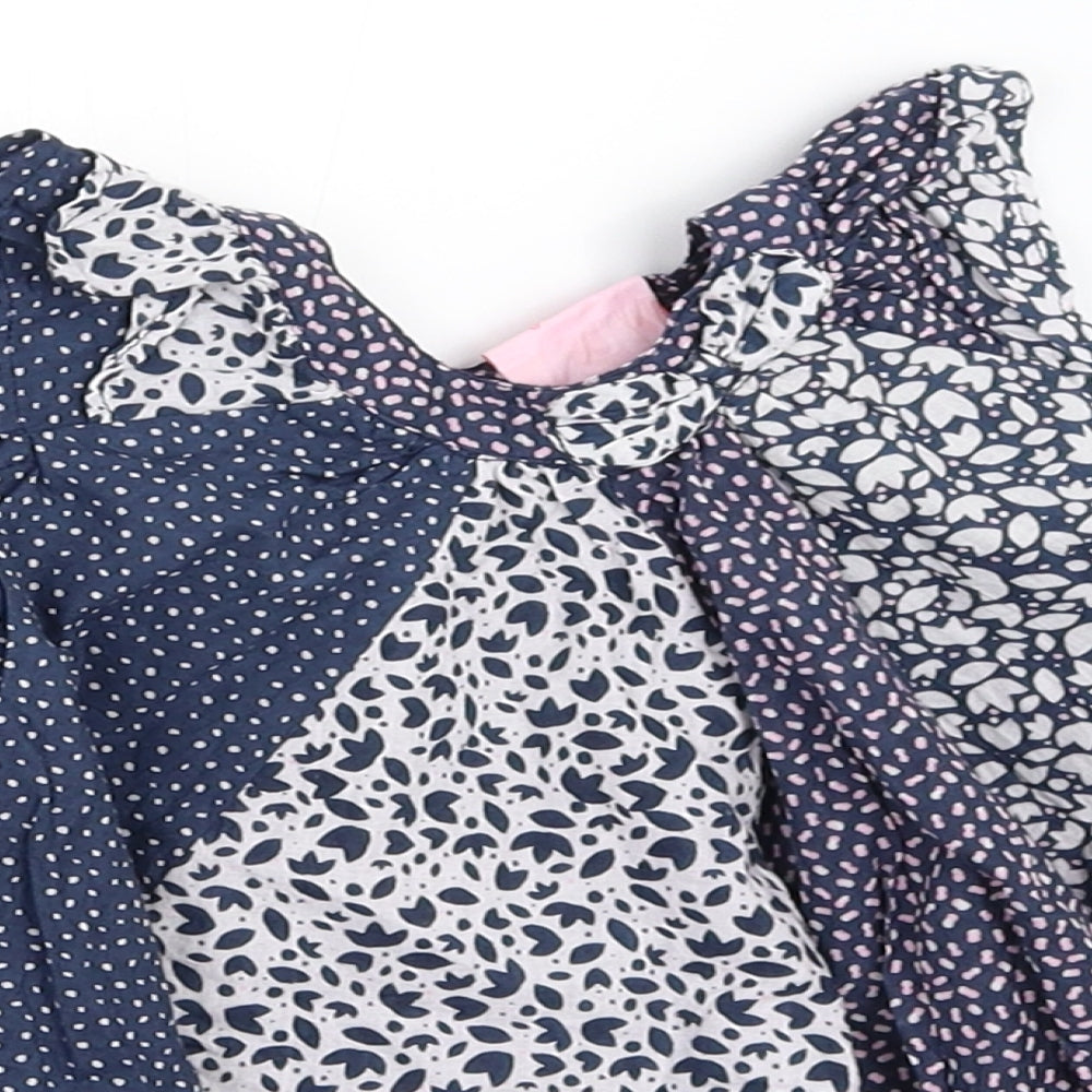 Mini Me Girls Blue   Fit & Flare  Size 0-3 Months