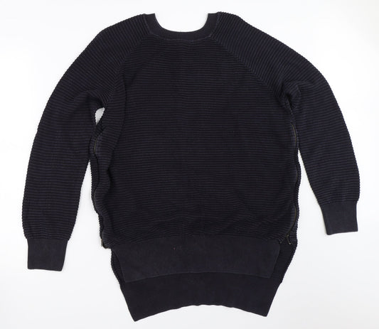 French Connection Womens Blue   Pullover Sweatshirt Size XS