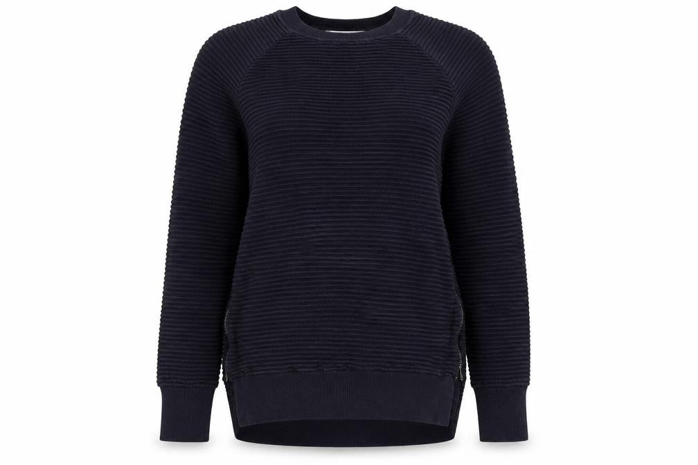 French Connection Womens Blue   Pullover Sweatshirt Size XS
