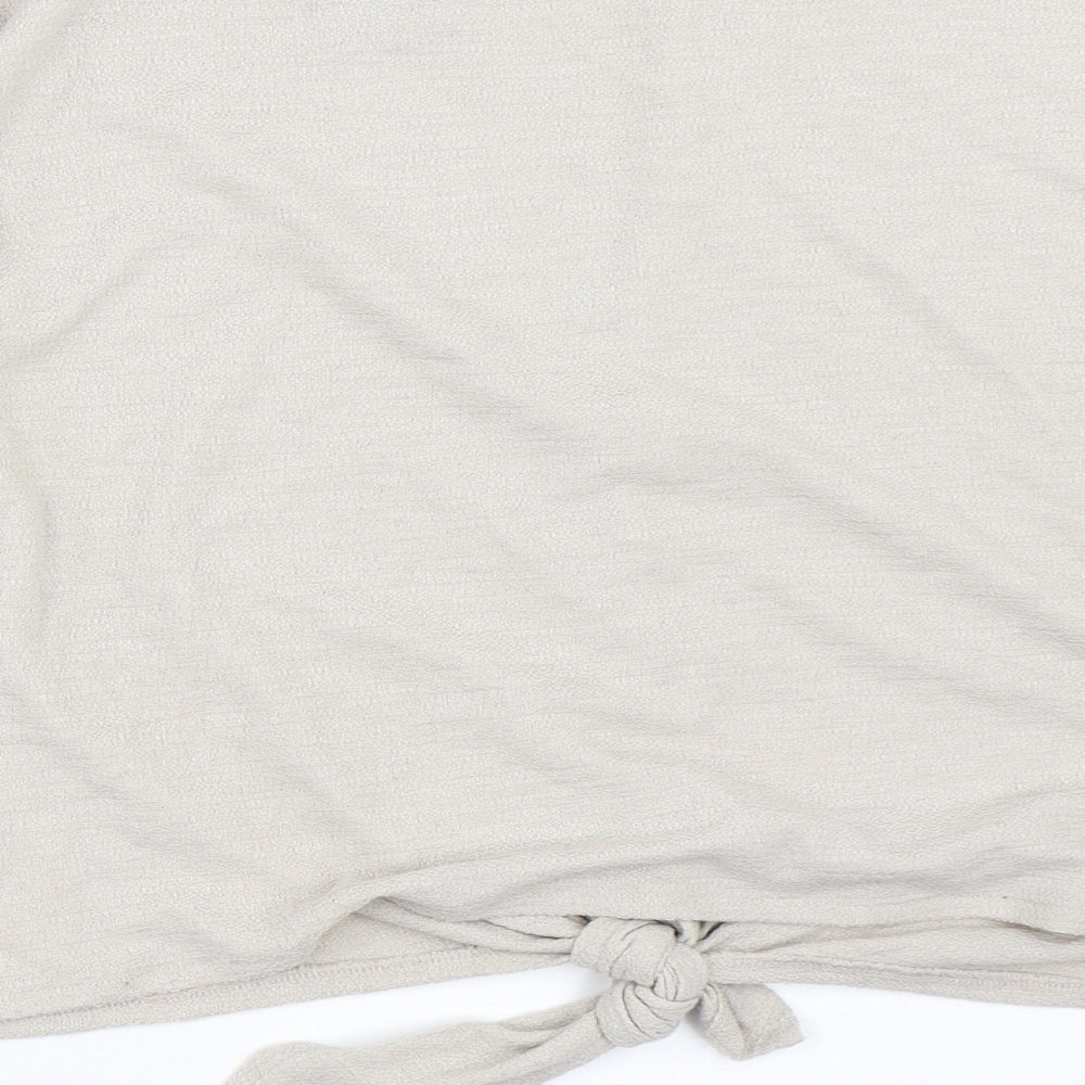 H&M Womens Beige   Pullover Jumper Size M