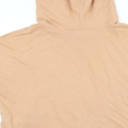 Preloved FOREVER 21 Womens Beige   Pullover Hoodie Size M - Label
