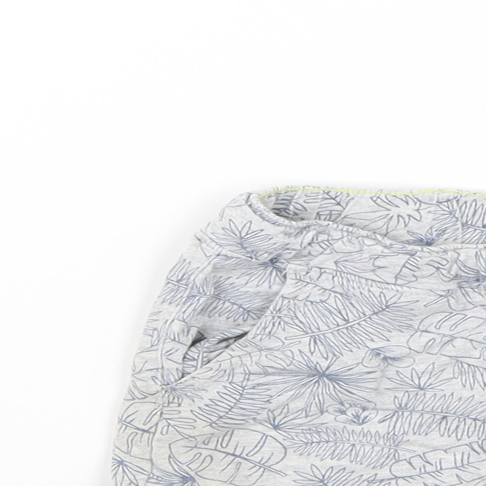 lcdp Boys Grey Geometric  Sweat Shorts Size 5 Years