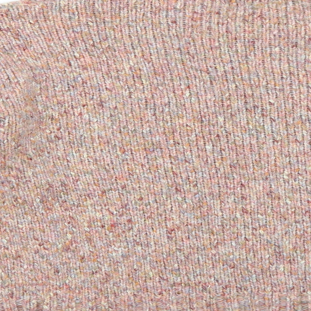 New Look Womens Multicoloured Argyle/Diamond  Pullover Jumper Size S