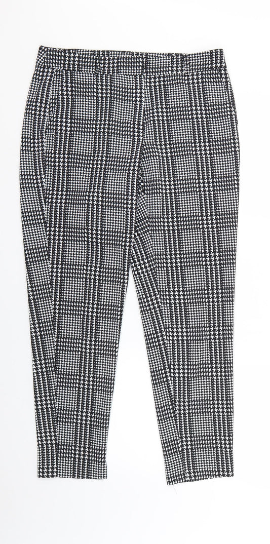Dorothy Perkins Womens Multicoloured Geometric  Trousers  Size 10 L26 in