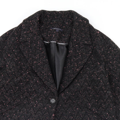 Marks & Spencer Womens Black   Jacket  Size 8