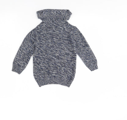 Next Girls Blue   Pullover Jumper Size 3 Years