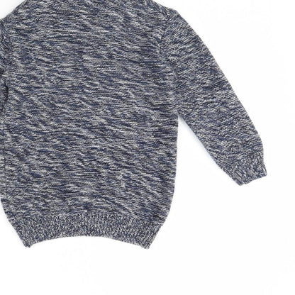 Next Girls Blue   Pullover Jumper Size 3 Years