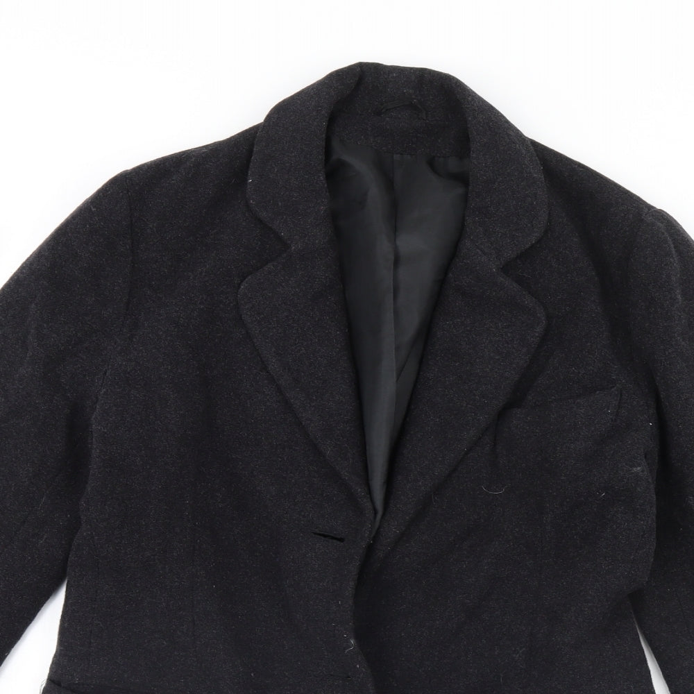 Preworn Womens Black   Jacket Blazer Size 10