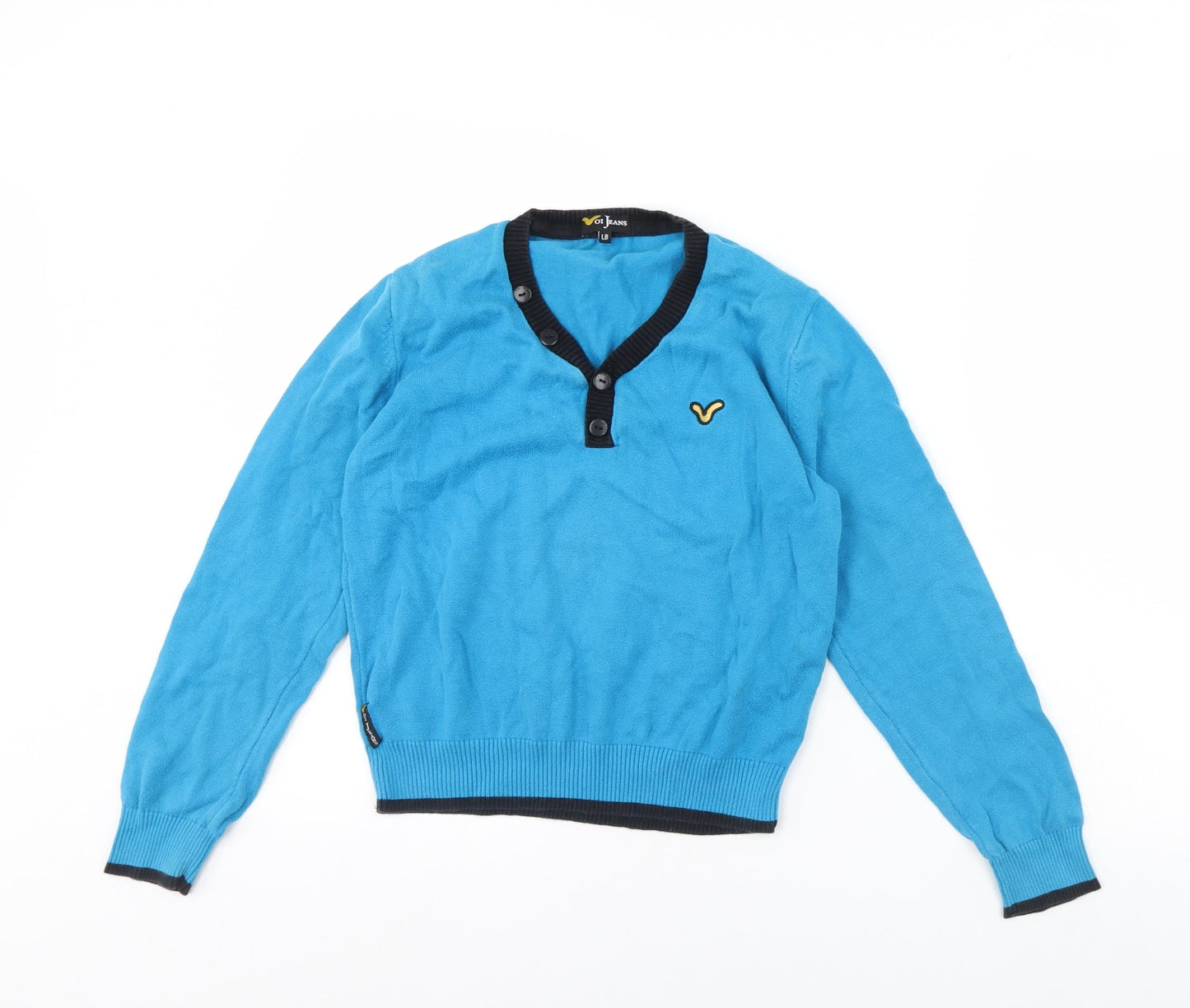 Voi Boys Blue   Pullover Jumper Size 12 Years