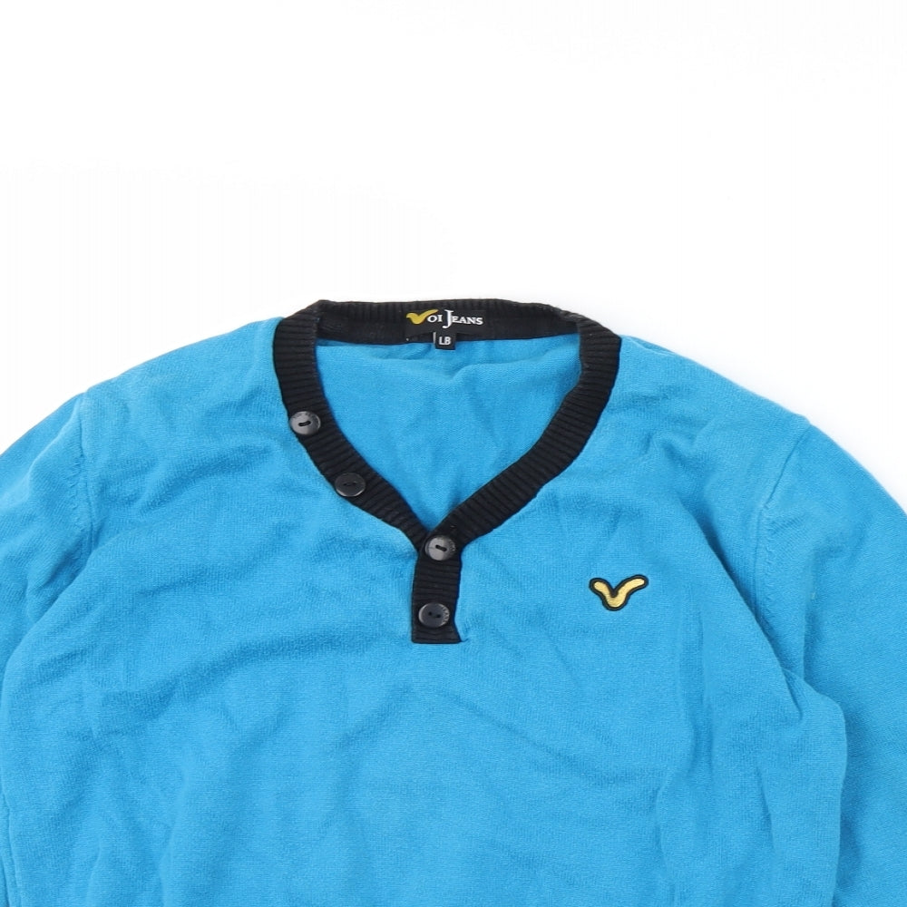 Voi Boys Blue   Pullover Jumper Size 12 Years