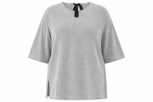 F&F Womens White Striped Rayon A-Line  Size 16
