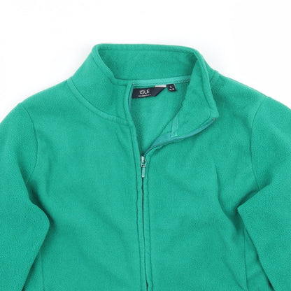 Preloved Isle Womens Green   Jacket Coat Size S - Detail