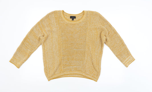 Topshop Womens Orange   Pullover Jumper Size 8