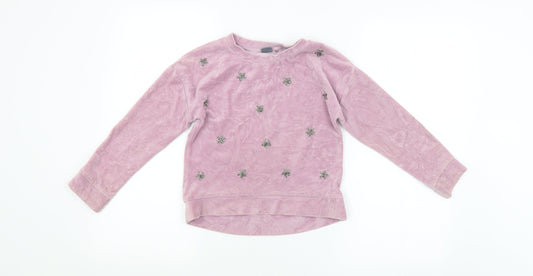 NEXT Girls Purple   Pullover Jumper Size 8 Years