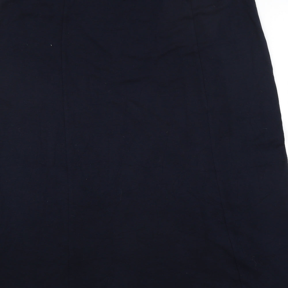 Anne Brooks Womens Blue   Straight & Pencil Skirt Size 16