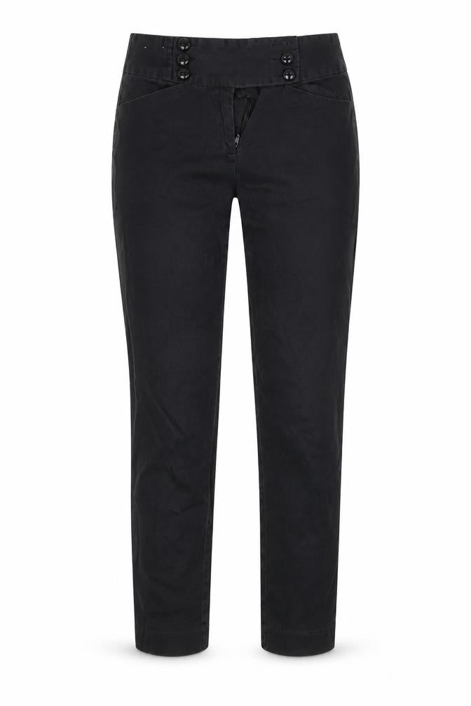 New Look Womens Black   Trousers  Size 8 L22 in