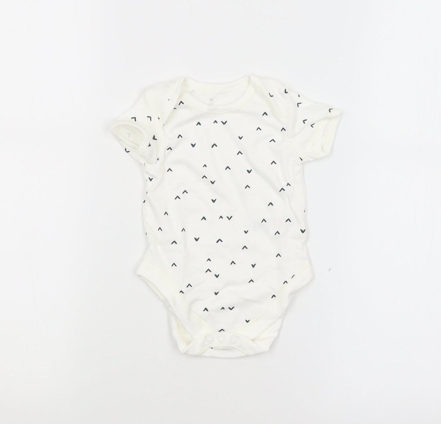George Baby White   Babygrow One-Piece Size 3-6 Months